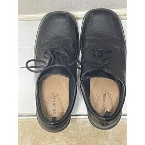 Size 2 boys black dress shoes